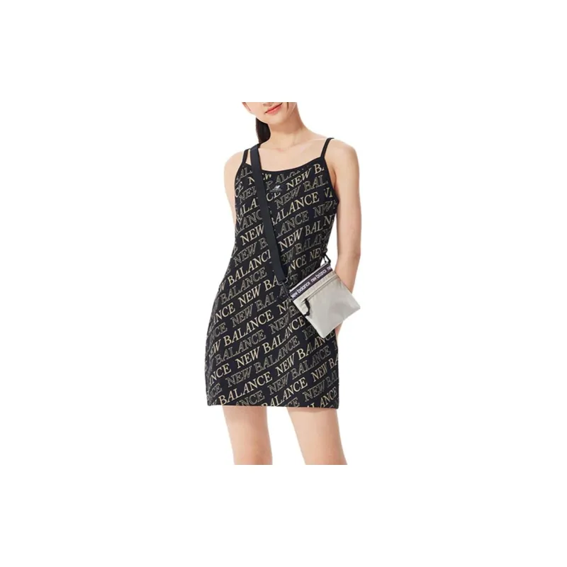New Balance Slip Dresses Women's Black-3