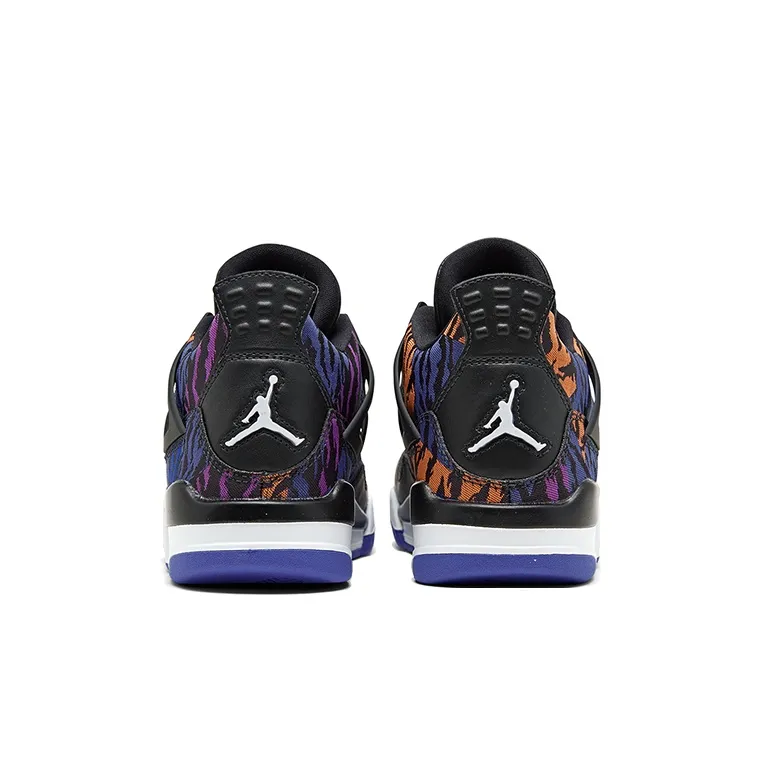 Jordan 4 Retro Black Rush Violet PS-4