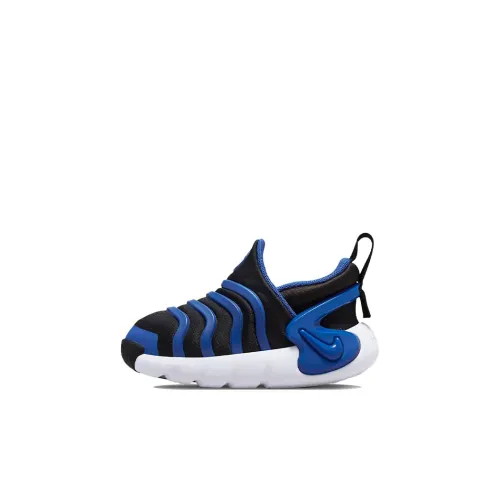 Nike Dynamo GO FlyEase Caterpillar Low Top Sports Casual Shoes Black Blue Infant And Toddler