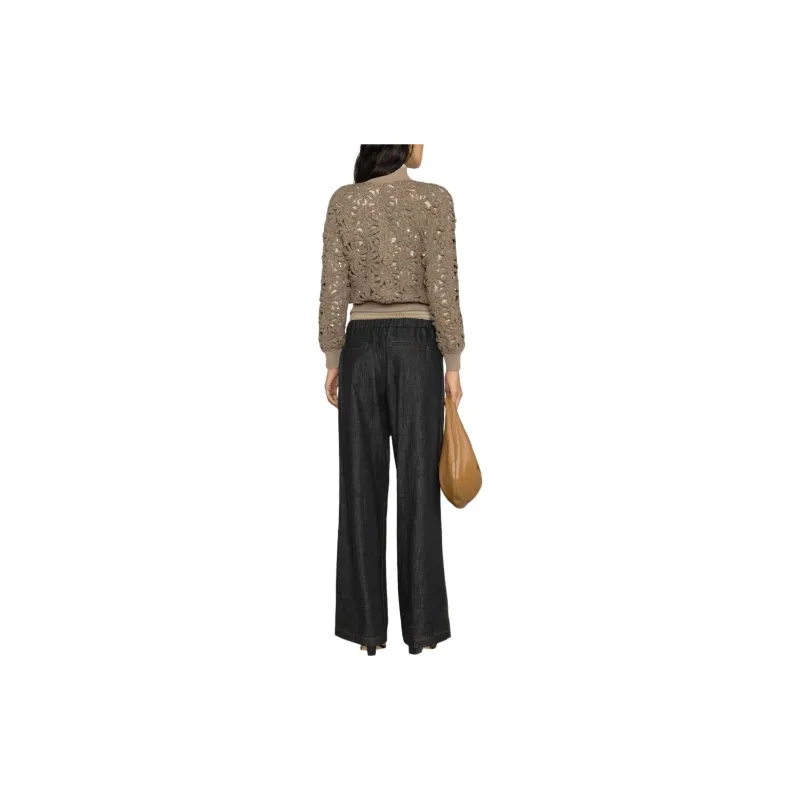 Brunello Cucinelli Knitwear Women's Light Brown-2