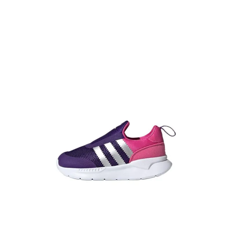 Adidas Originals ZX 360 Low-Top Toddler Shoes Purple Silver Infant And Toddler-0