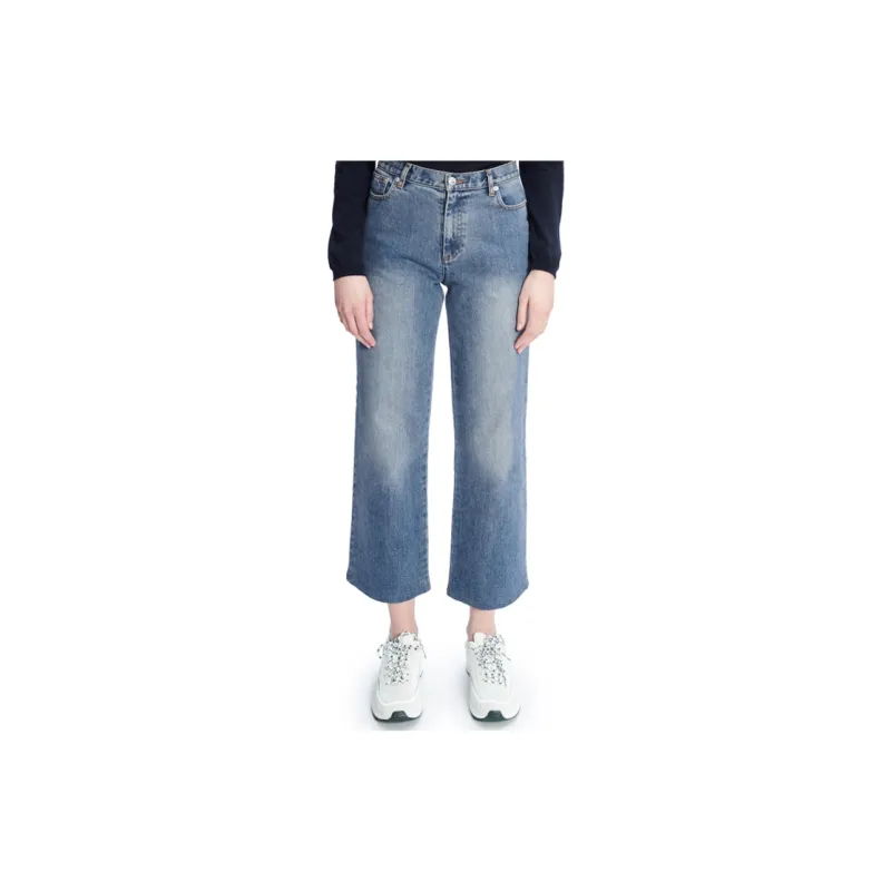 A.P.C Cropped Sailor Jeans-1