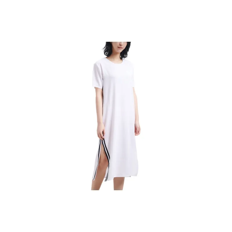 Adidas Originals Short Sleeved Dresses Women's White-3