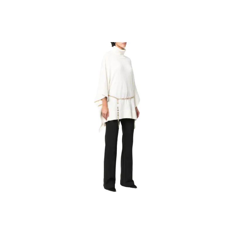 MICHAEL MICHAEL KORS Michael MICHAEL MICHAEL KORS Turtleneck Chained Poncho-2