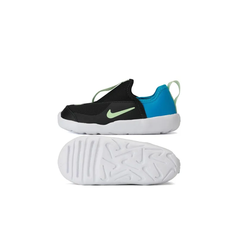 Nike Lil' Swoosh Low Top Sports Casual Shoes Black Blue Green Infant And Toddler-3