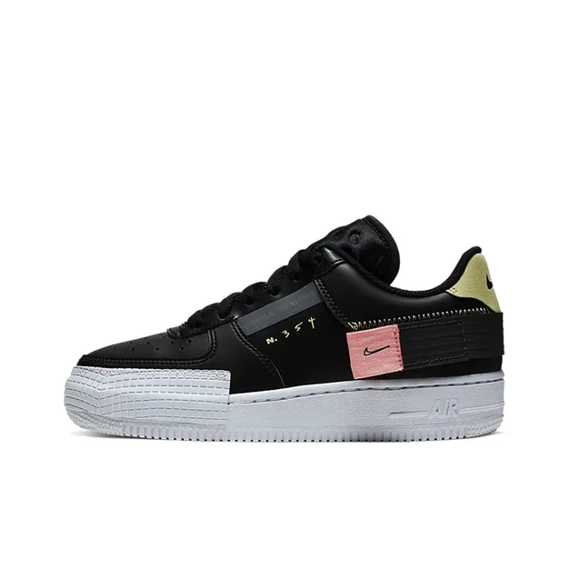 Nike Air Force 1 Low Type Black GS-0