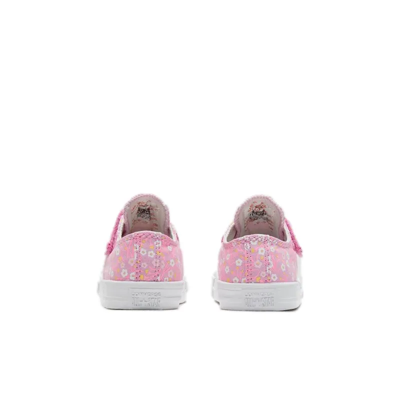 Converse Chuck Taylor All Star 1V Non-slip Lightweight Low-Top Toddler Shoes Pink Infant And Toddler-4
