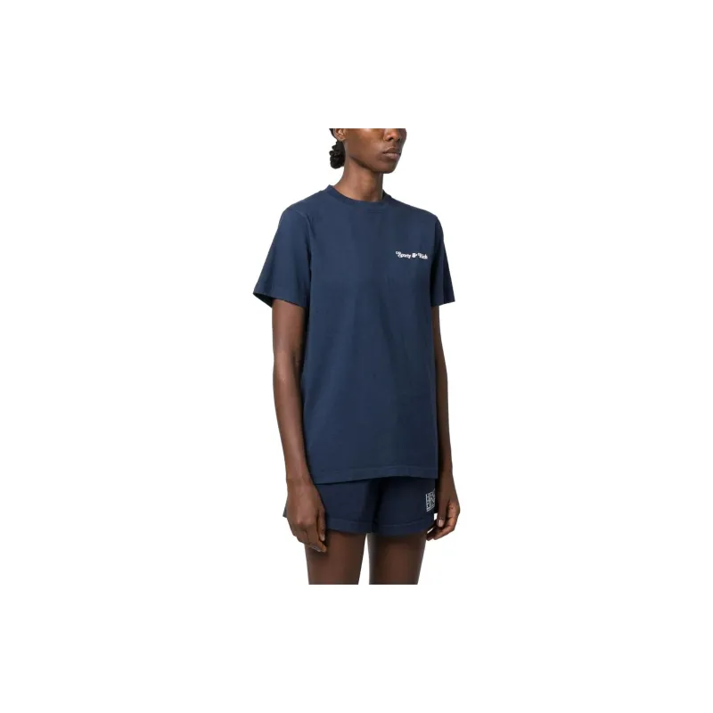 SPORTY & RICH Self Love Club Cotton T shirt-3
