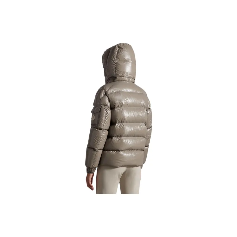 Moncler Women's Maya 70th Anniversary Special Edition Short Down Jacket Basalt Grey-2