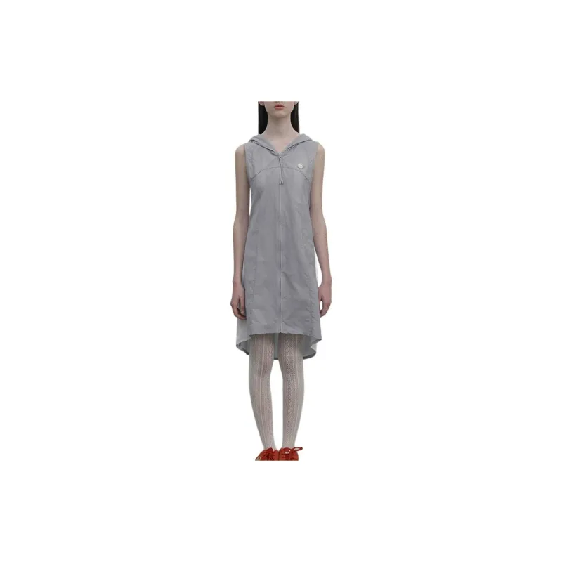 Kirsh SS24 Sleeveless Dress Women's Gray-1
