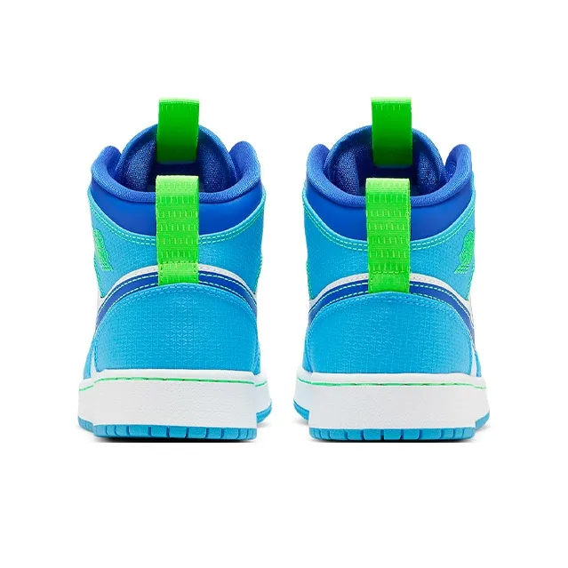 Jordan 1 Mid SE Sprite Blue GS-4