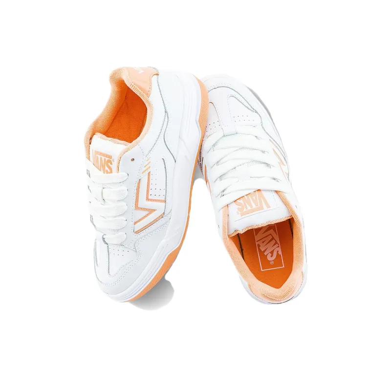 Upland Vans 'White Orange'-2
