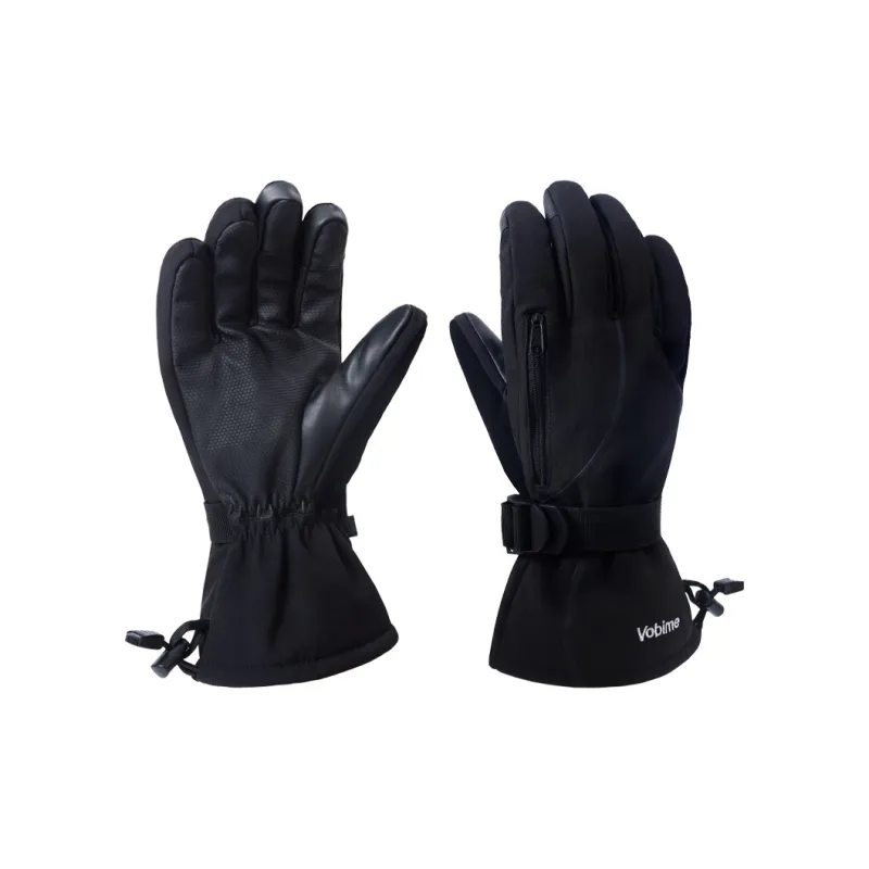 MOERCIAN Polyester Polyester Viscose Gloves Men's-0