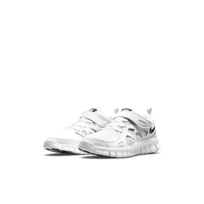 Nike Free Run 2 White Black PS-2