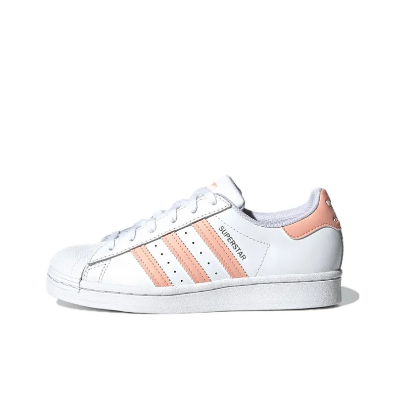 Adidas Superstar Cloud White Haze Coral GS-0