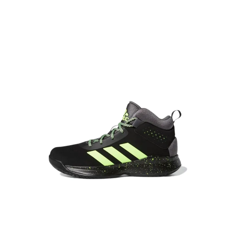 Adidas Cross Em Up 5 Abrasion Resistant Mid Top Children's Basketball Shoes Kids'-0