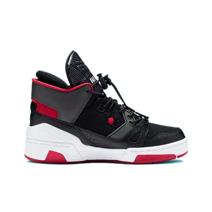 Converse ERX 260 Abrasion Resistant High Top Kids' Skateboarding Shoes Black Red Teenagers-1