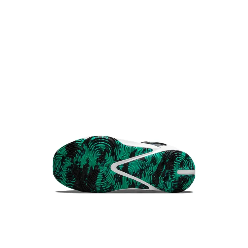Nike Freak 3 Letter Bro Low Top Performance Basketball Shoes White Emerald Green Children Aged 3 7 Years Old-5