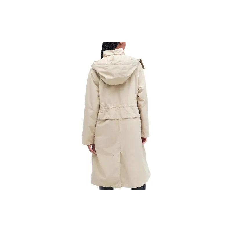 BARBOUR Barbour Lotte Waterproof Jacket Jackets Coats Women's Beige-3