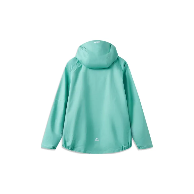 LiNing Running Collection Water Resistant Windproof Breathable Windbreaker Jacket Unisex Pearl Emerald Green-1
