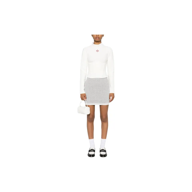 CASABLANCA Knitted Skirt-1