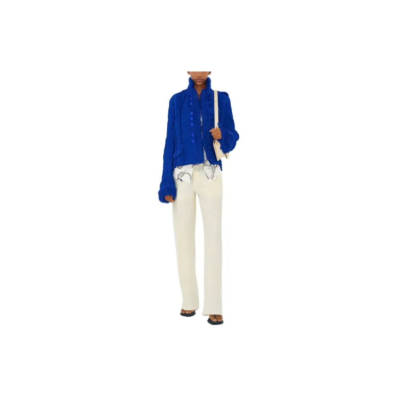 Burberry Pleated Tailored Jacket-2