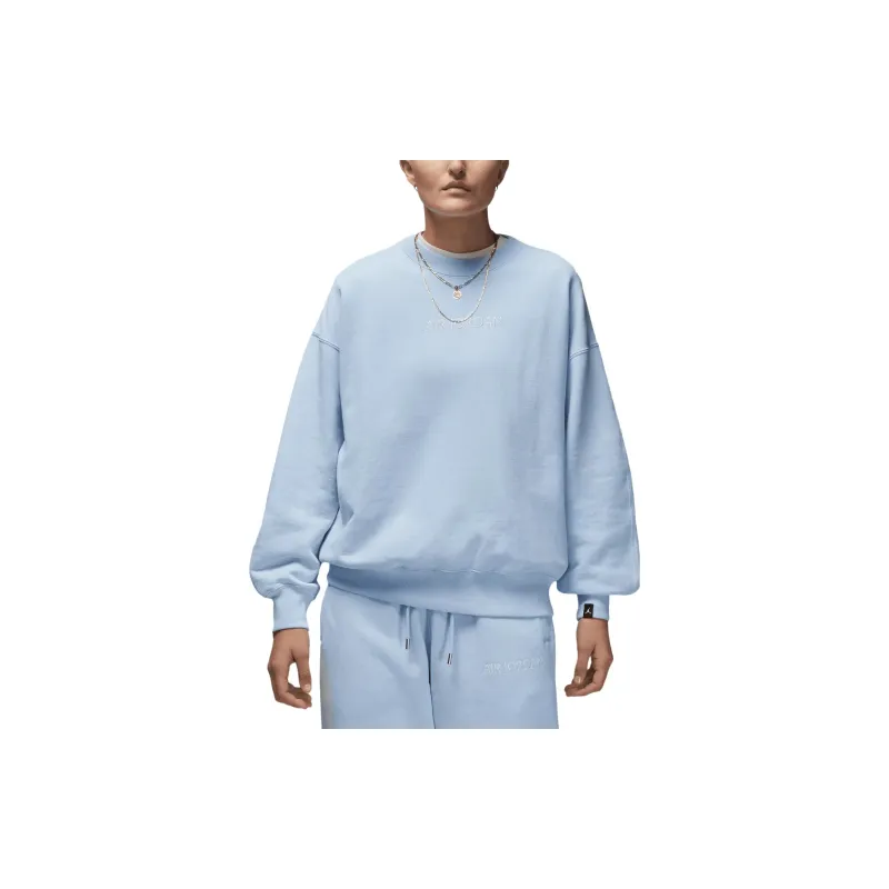 Jordan Air Sweatshirts Women's Sky Blue-2