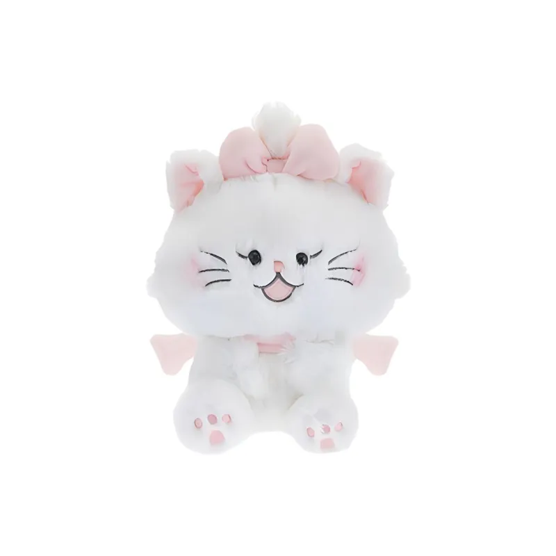 Disney Cute Kitty Plush, Marie Cat, Disney Characters Dolls Plush Doll 25cm High 19cm Length-1