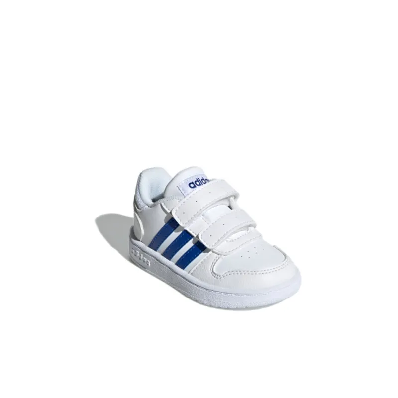 Adidas Neo Hoops 2.0 Abrasion-Resistant Low-Top Toddler Shoes White Infant And Toddler-2