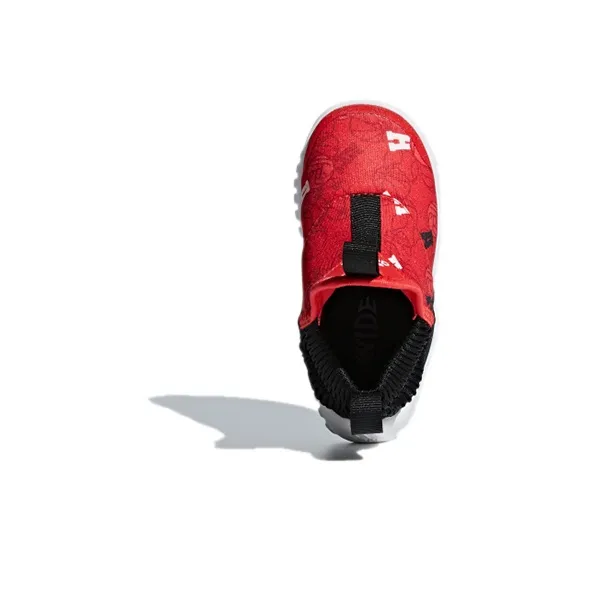 Adidas Rapidazen I Low-Top Running Shoes Red Black Infant And Toddler-4