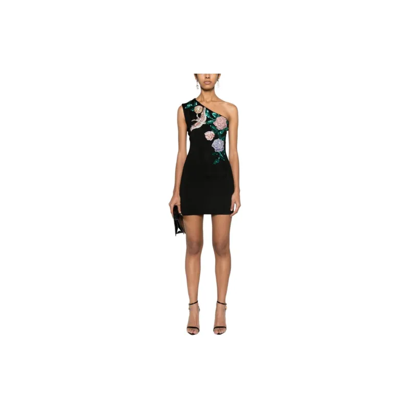 BALMAIN Bead embellished Minidress-1