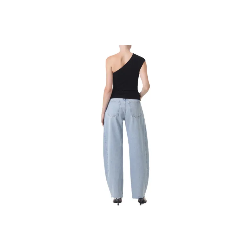 AGOLDE Nessa One Shoulder Top-2