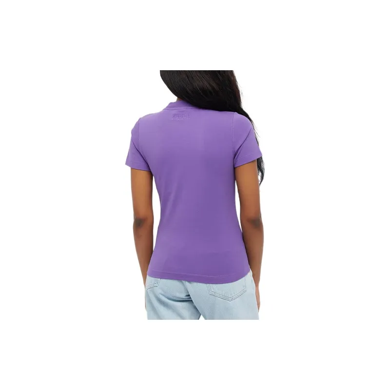 Vetements T-Shirts Women's Purple-3