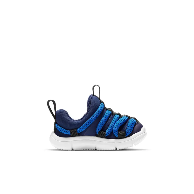 Nike Novice Slip Resistant Cushioning Abrasion Resistant Low Top Casual Athletic Shoes Blue Black Infant And Toddler-1