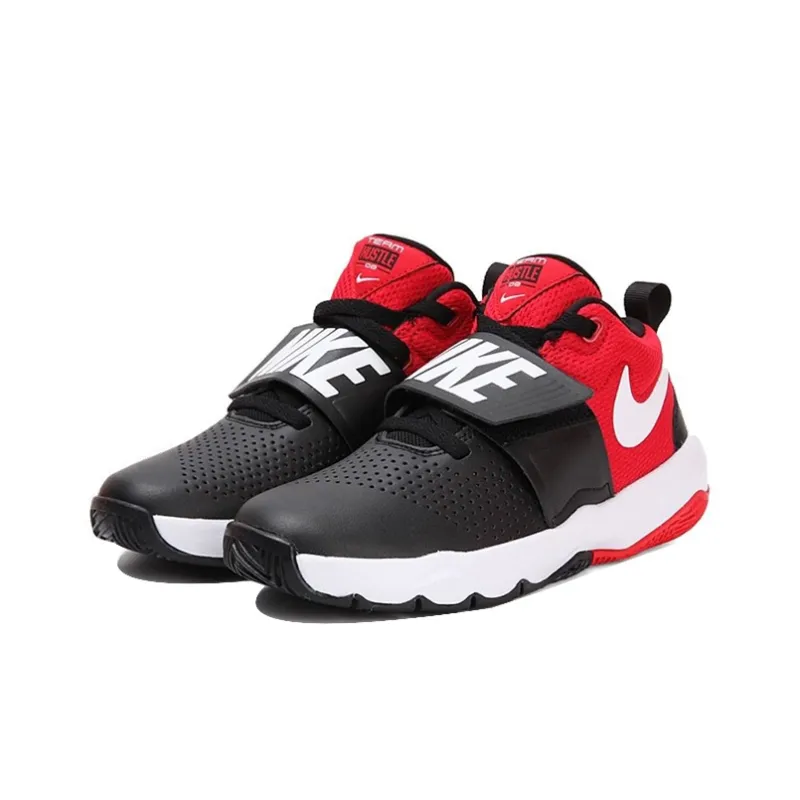 Nike Team Hustle Black University Red GS-2