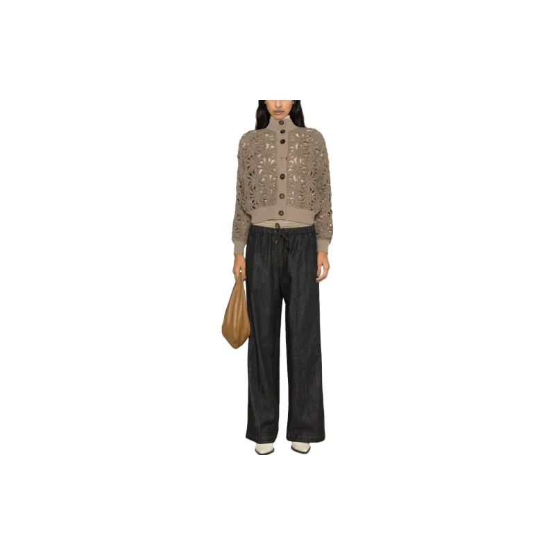 Brunello Cucinelli Knitwear Women's Light Brown-1