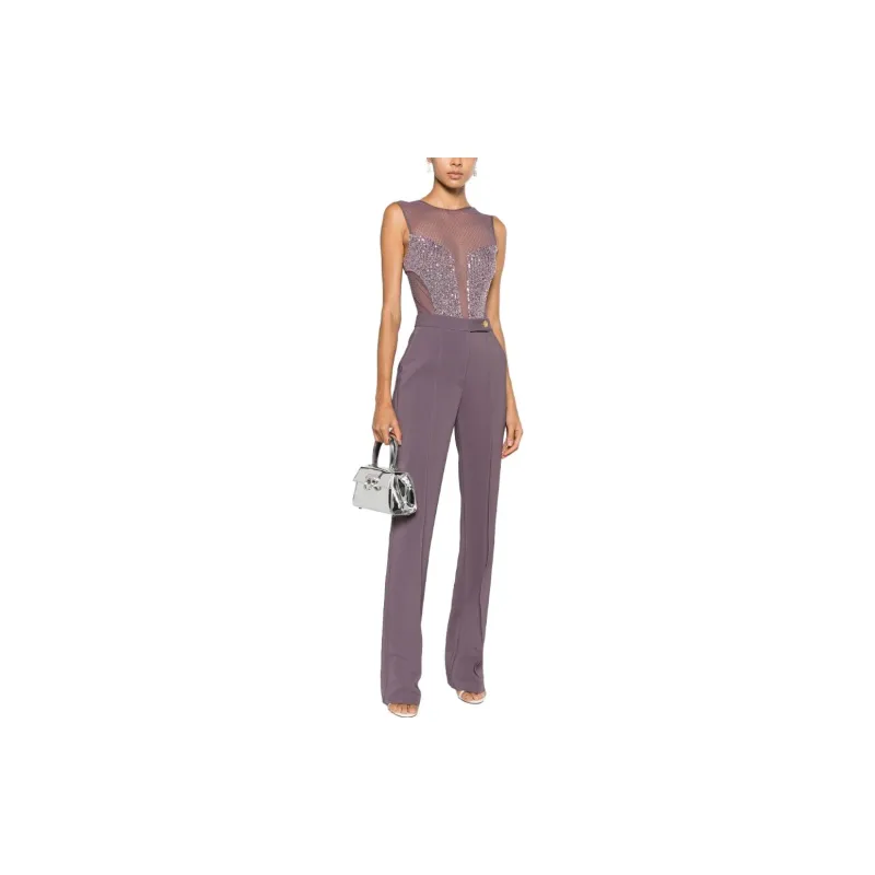 Elisabetta Franchi Bodysuits Women's Purple-1