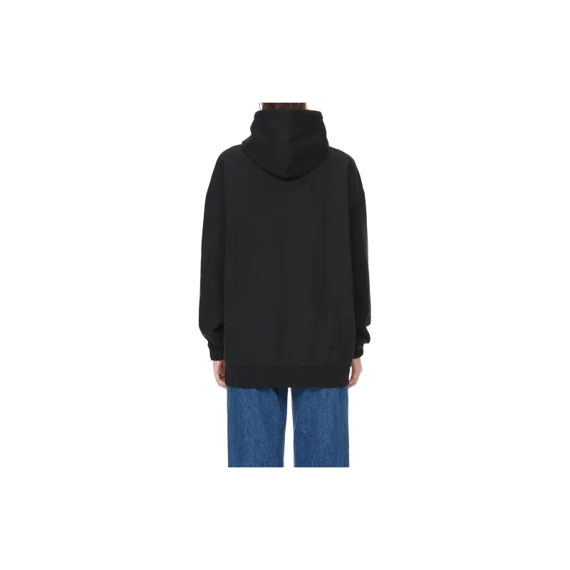 MUSIUM DIV Hooded Loose Fit Regular Sweatshirt Women's-2