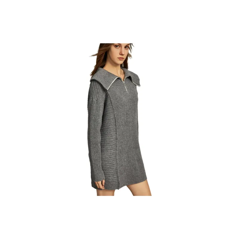 ELLE Long Sleeved Skirt Fall Women's-5