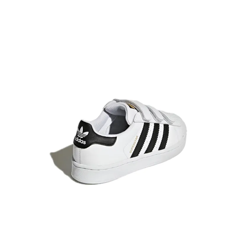 Adidas Originals Superstar Foundation Balance Low-Top Kids' Skateboarding Shoes White Children Aged 3-7 Years Old-2