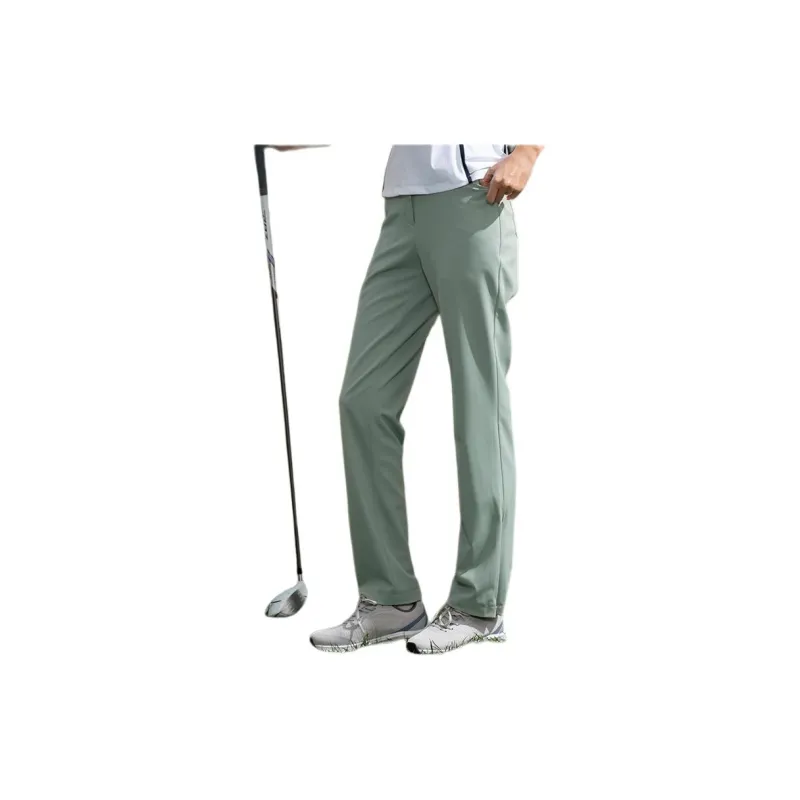 RAPIDO Casual Pants Women's Gray Mist Green-3