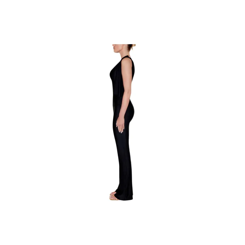 Khy DROP 006 Sleek Stretch Low Rise Pant Casual Pants Women's BLACK/Black-2