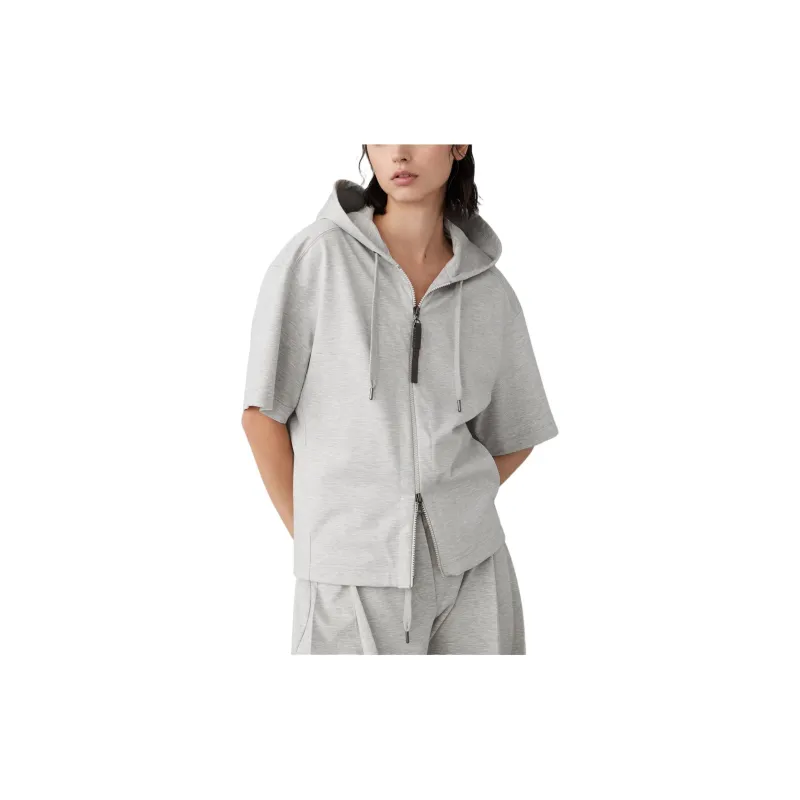 Brunello Cucinelli Jackets & Coats Women's Gray-1