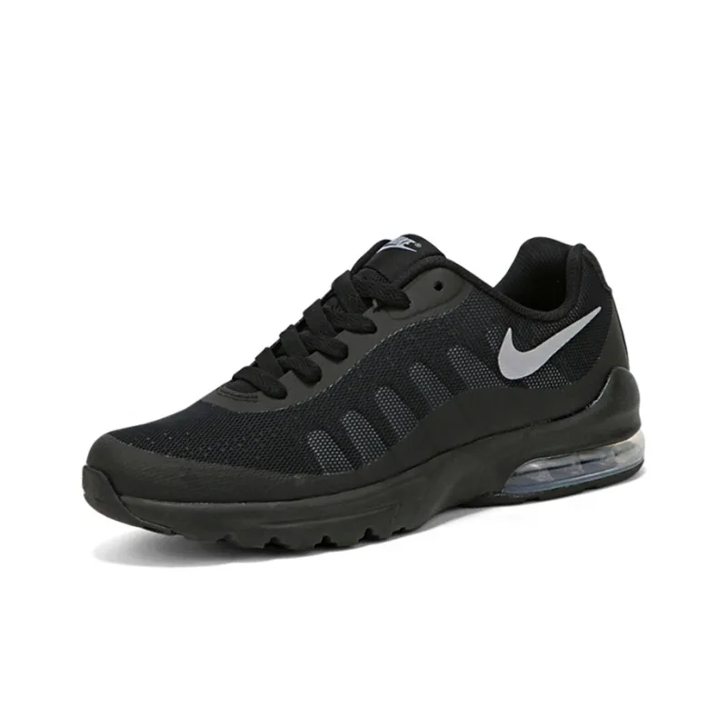 Nike Air Max Invigor Anti Slip Wear Resistant Low Top Kids' Running Shoes Black Unisex-2