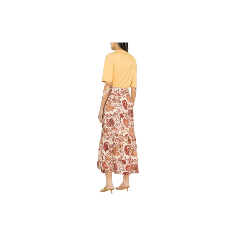 Zimmermann Vitali Frill-hem Midi Skirt-2