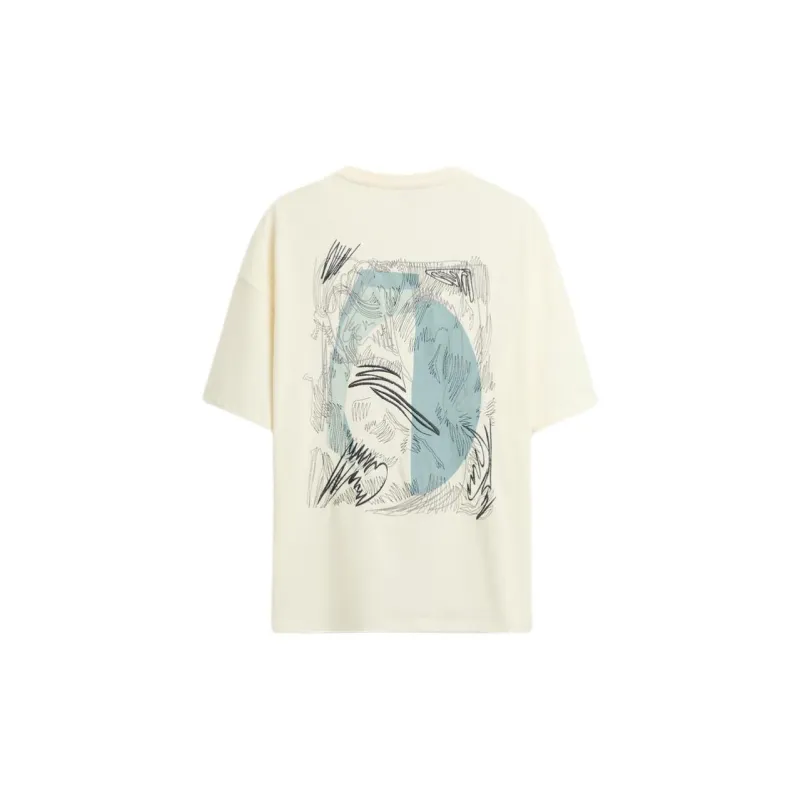ZARA T-Shirts Men White-1