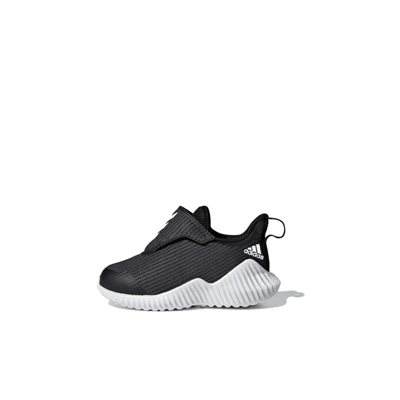 Adidas Ac Low Top Running Shoes Black White Infant And Toddler-0