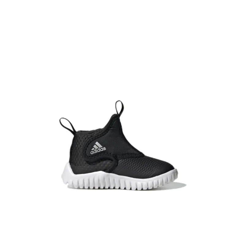 Adidas Rapidazen C .Rdy I Breathable High-Top Toddler Shoes Black White Infant And Toddler-1