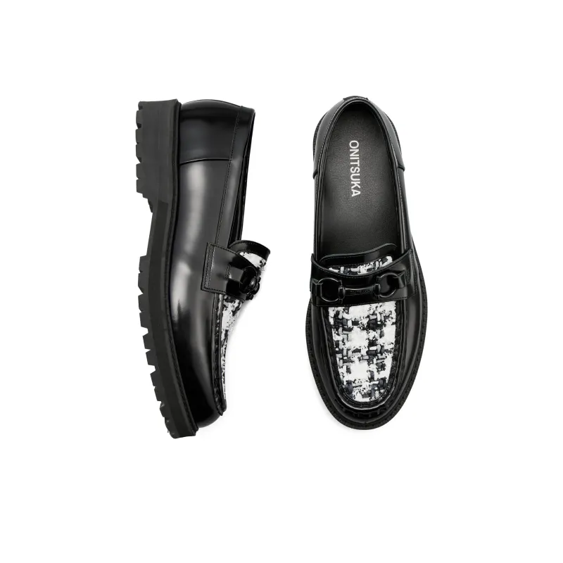 Onitsuka Tiger Loafers Men's Black White-5