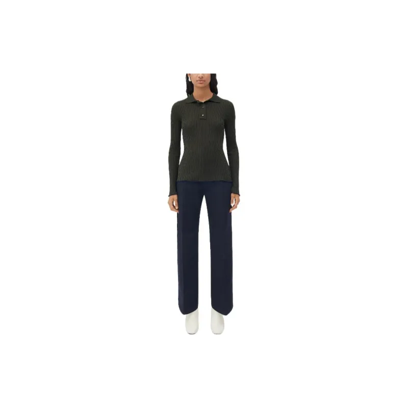 Bottega Veneta Polo Shirts Women's Green-1